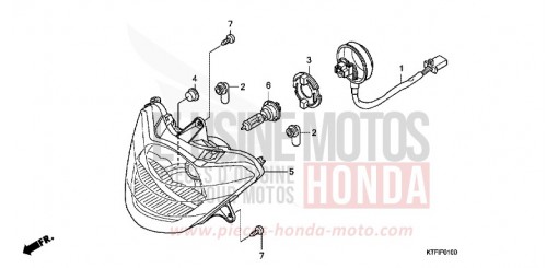 PROJECTEUR SH125RA de 2010